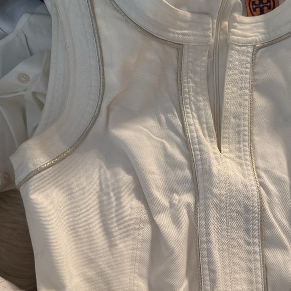 Tory Burch White Mini Dress - Picture 4 of 4